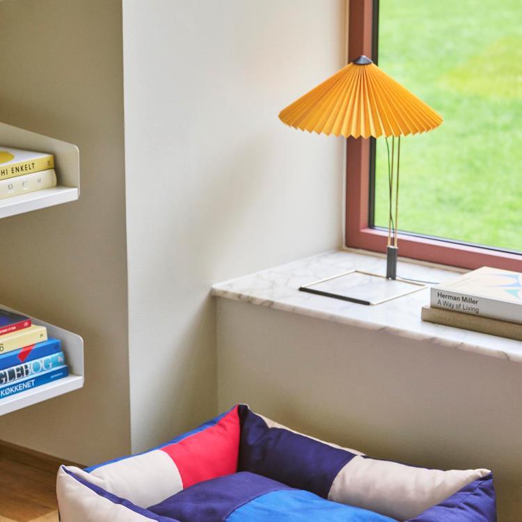 Suspension Coton Ø38cm MATIN Jaune