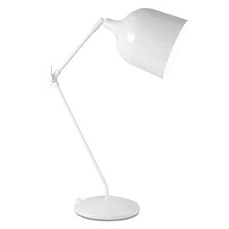 MEKANO Lampe de bureau Architecte H79cm Blanc Aluminor - LightOnline
