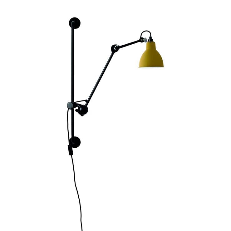 lampe gras n°210-applique hauteur réglable acier h78cm
