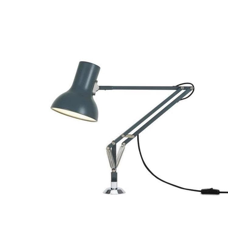 Lampe de bureau articulée à encastrer H40-70cm TYPE 75 MINI gris graphite