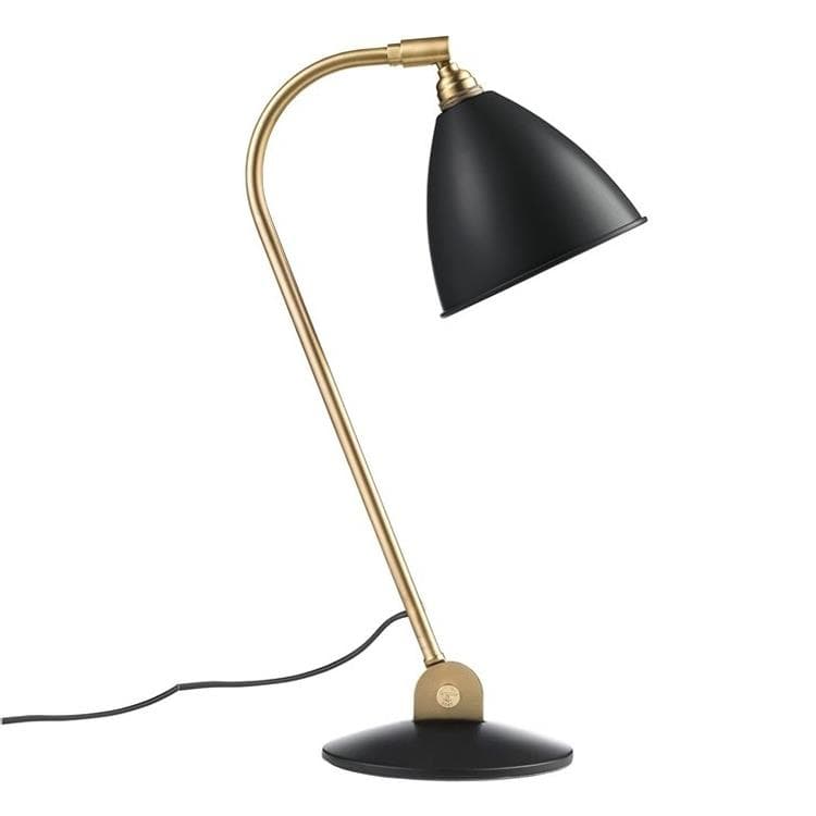 Lampe de bureau H50cm BESTLITE BL2 laiton et noir