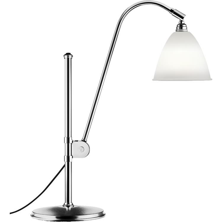 Lampe de bureau H51-84cm BESTLITE BL1 Blanc et Chrome