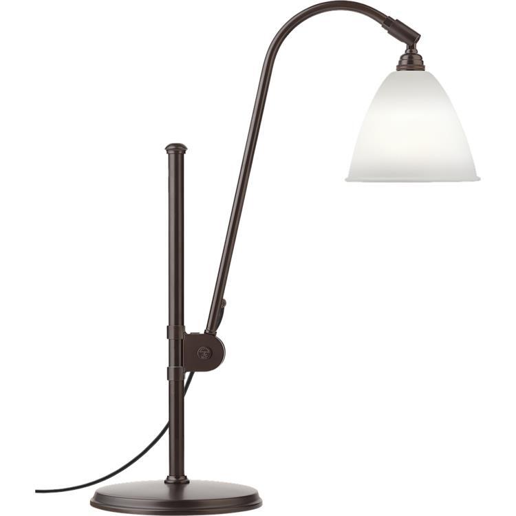 Lampe de bureau H51-84cm BESTLITE BL1 blanc et noir