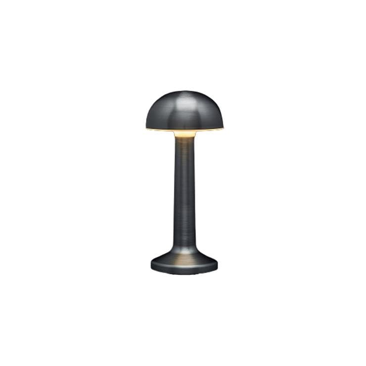 MOMENT-Lampe baladeuse d'extérieur LED rechargeable Dôme H22,7cm Gris