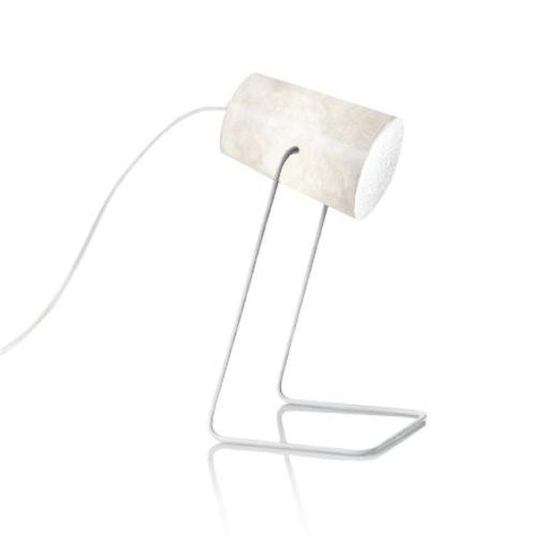 Lampe à poser Blanc H43cm PAINT NEBULA Blanc