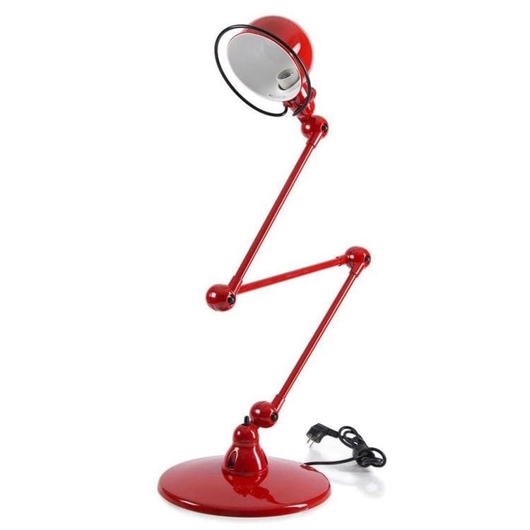 Lampe de lecture articulée Métal H120cm LOFT rouge brillant