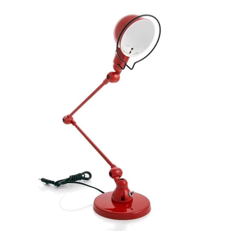 Lampe de bureau Acier H45cm SIGNAL Rouge