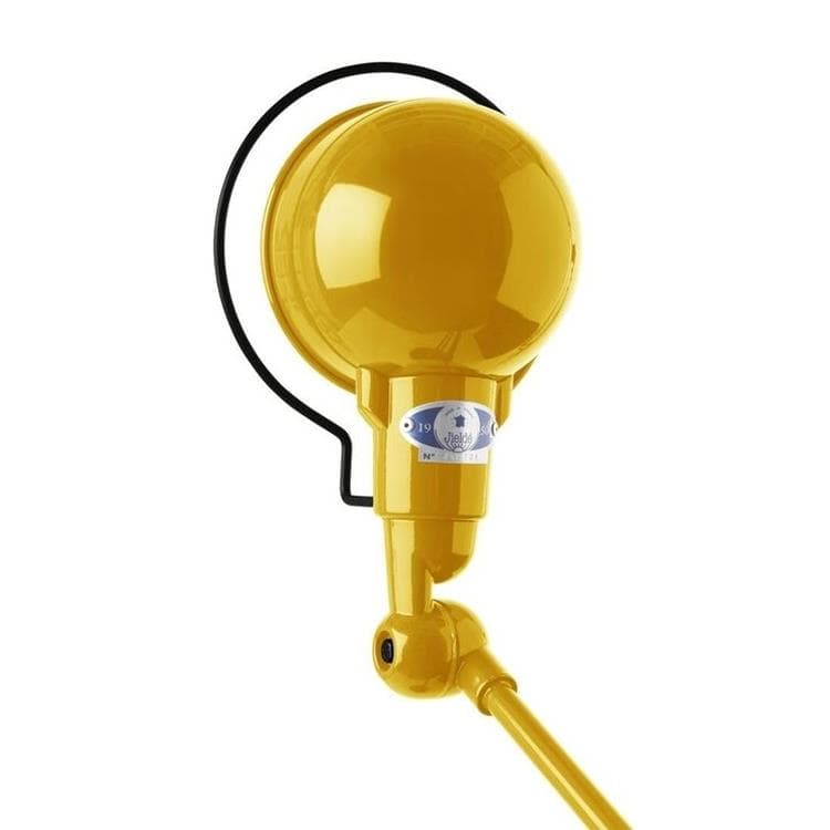 Lampe de lecture Métal H120cm SIGNAL moutarde brillant