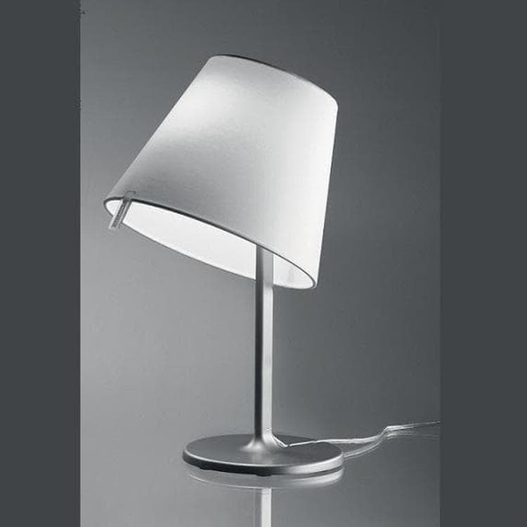 Lampe Alu abat-jour orientable Ø35cm MELAMPO gris perle