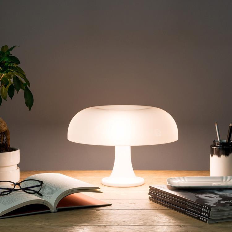 Lampe à poser Ø32cm NESSINO Blanc